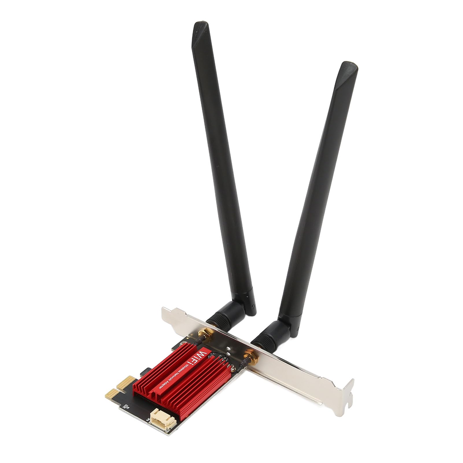 Septpenta Karta Wi Fi, Karta Pcie Wifi 6e 5374 Mb/S, Technologia Transmisji MU MIMO, Trójzakresowe Karty Sieciowe PCI e Z Radiatorem 6G/5, 8G/2, 4 Ghz