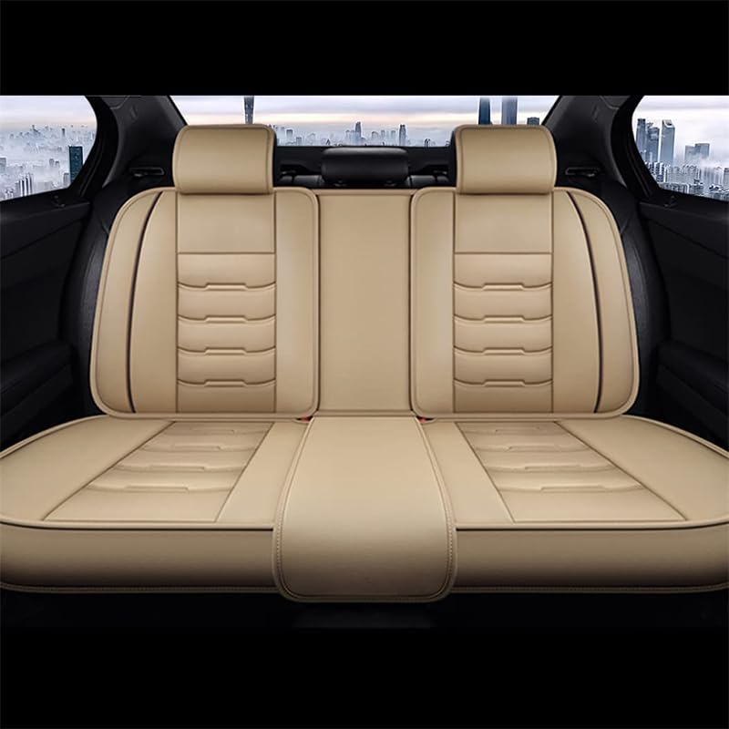 Housse de siège de voiture contre l'usure | Rénovation beige pour BMW X4 5 places