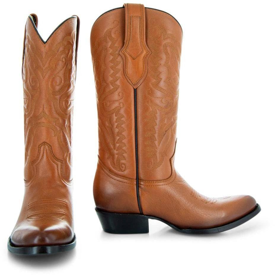 Image of Soto Boots Mens Classic Round Toe Cowboy Boots H7001