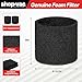 Shop-Vac 90304 Cartridge Filter and 90585 Foam Sleeve Filter, for Most Shop-Vac Wet/Dry Vacuum Cleaners 5 Gallon and Above, Brush Tool Included, Replace Parts # 9058500,9030400,9034400, 3 Pieces
