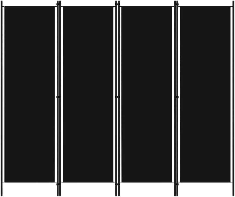 Temporary Wall Office partitions 4Panel Room Divider Cream