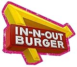 in n Out Burger - Sticker - DIe Cut Vinyl - Bright Print Sticker