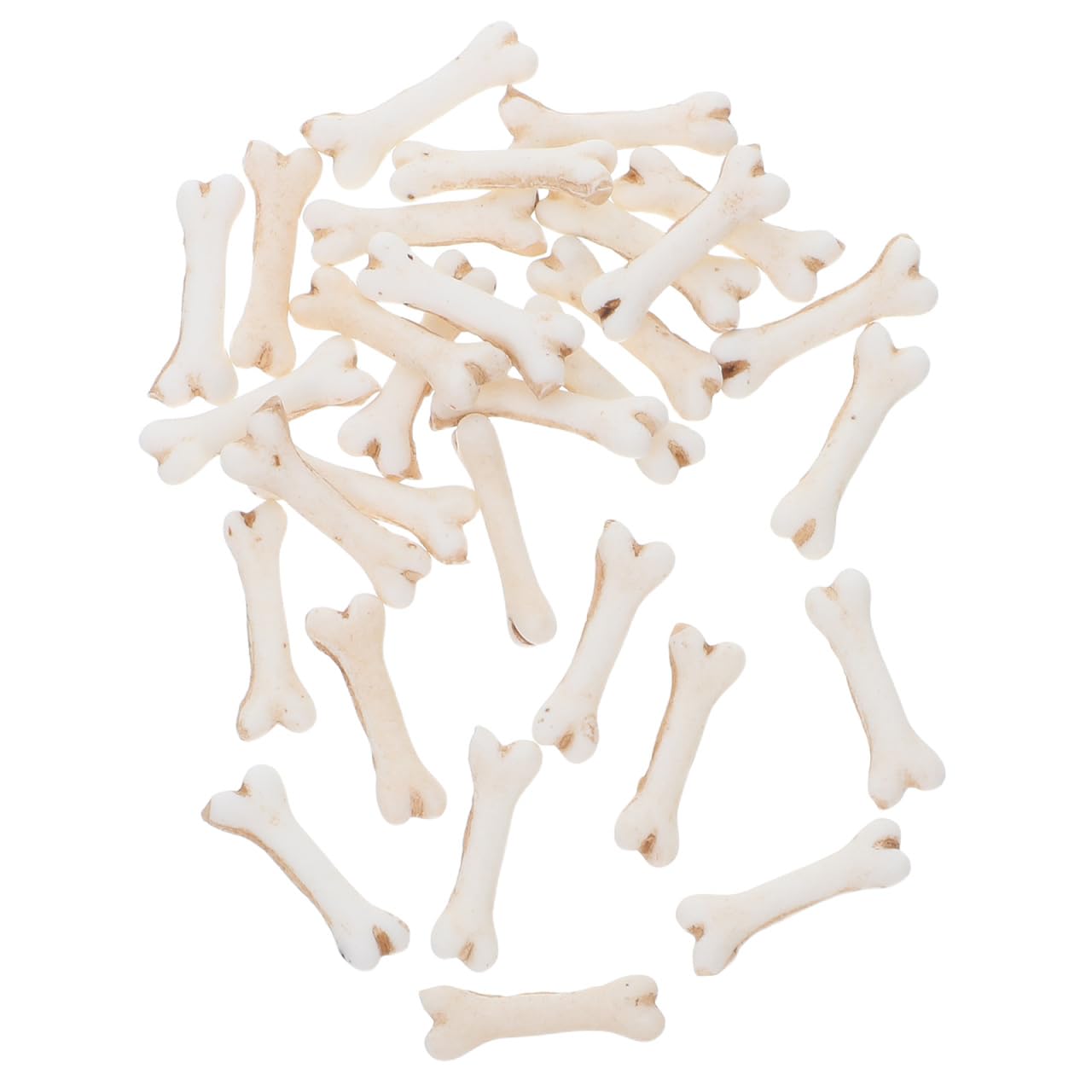 GALPADA Mini Resin Bones, 30 Pack Halloween Dollhouse Decorations