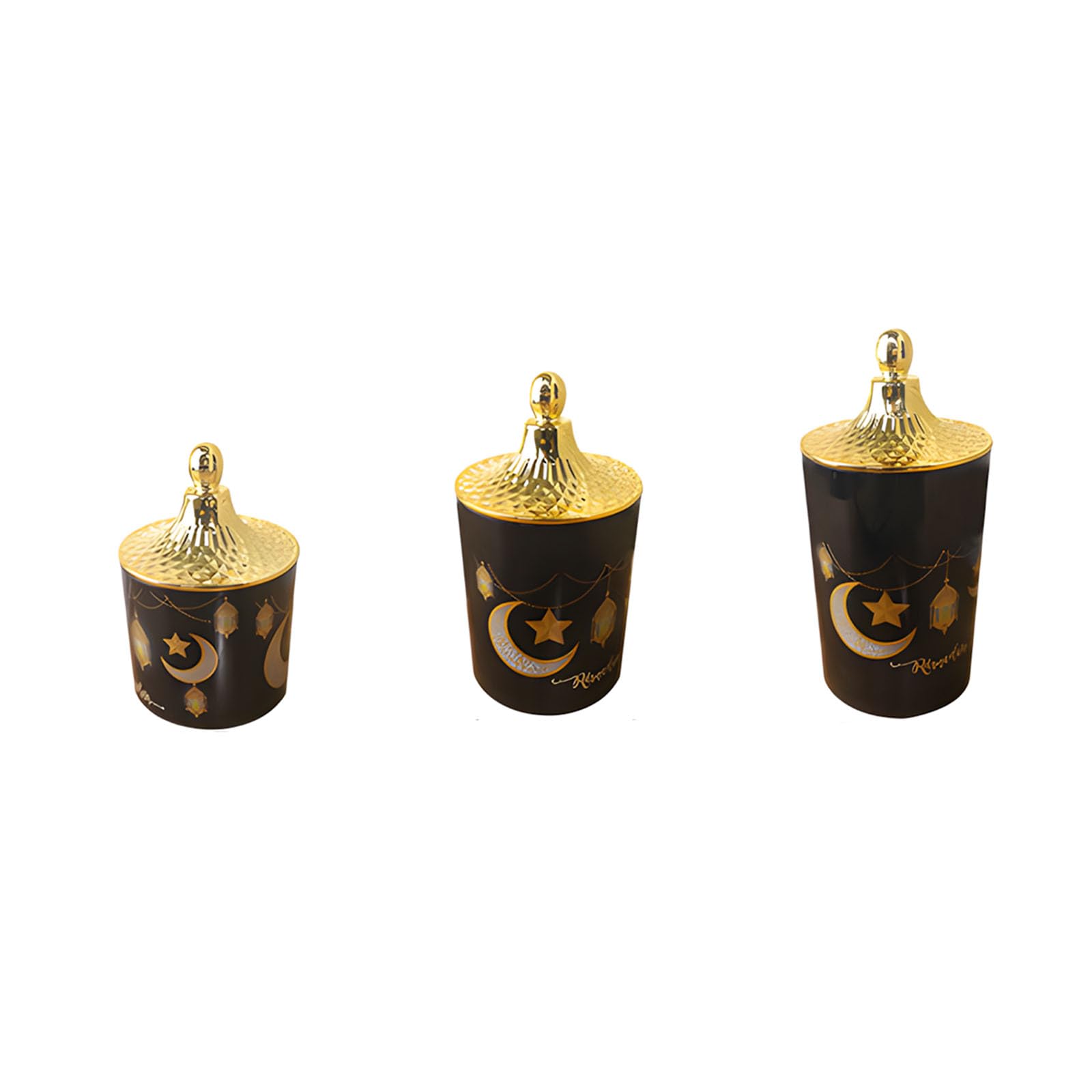 OSNIYAW 3 Closed Hammered ABS Canisters Designed for Effective Food Preservation, Reinforced and Elegant, Environmentally Friendly Bottles for Deck