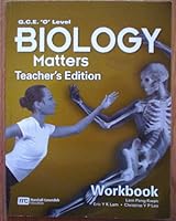 Work Book-teacher.s Edition (G.C.E. "O" Level Biology Matters) 981019563X Book Cover