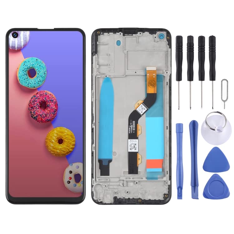 Écran LCD Infinix S5 avec châssis bloc complet de réparation X652