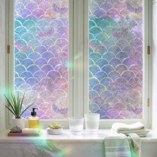 Película decorativa ventana con efecto arcoíris miniatura 5