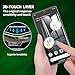 Heenjer 2 Pack for Google Pixel 7a Screen Protector, Tempered-Glass, Micro-curved Edges, Case Friendly, Bubble Free, HD Clear, Easy Installation