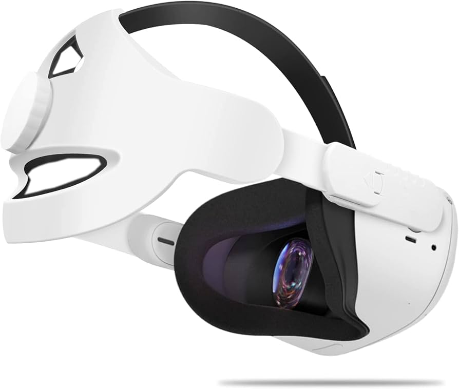 Quest 2 本体 +ヘッドストラップ+度付きレンズ付き