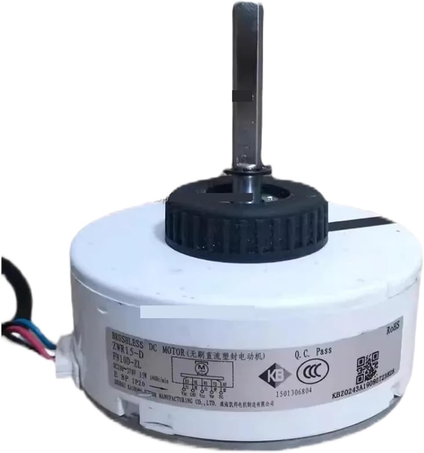 Air Conditioner Indoor Unit Fan Motor FN10D-ZL ZWR15-D DC200-370V 15W 1400r/min SIC-37CVL-F110-1 Conditioning Parts