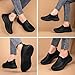 LMQLZHYC Non Slip Shoes for Women Work Food Service,Suitable for Nurse Restaurant and Crew Work Black