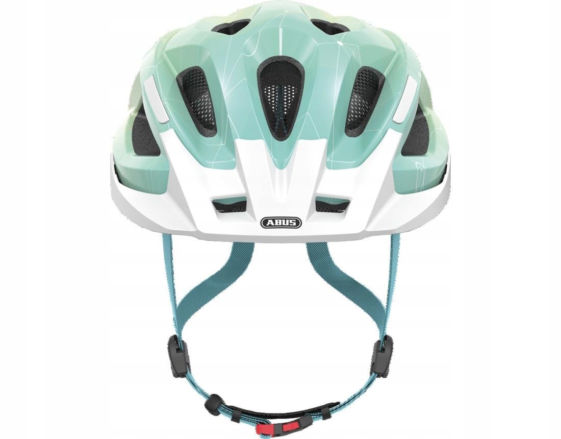 ABUS Casco da città Aduro 2.0 - casco da bici integrale con luce - design sportivo per il traffico cittadino - per uomo e donna