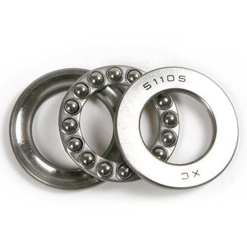 Atoplee 4Pcs 25X42X11Mm Bearing Steel Axial Ball Thrust Ball Bearings 51105 #TOP7