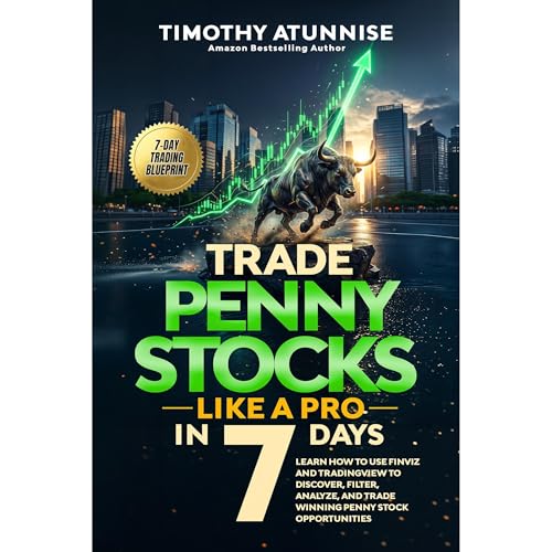 Trade Penny Stocks Like A Pro In 7 Days Audiolibro Por Timothy Atunnise arte de portada
