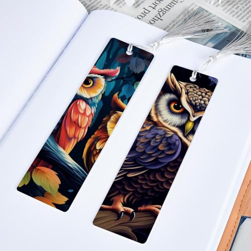 Marque-page hibou à pompon pour accompagner vos lectures de nuit - 5