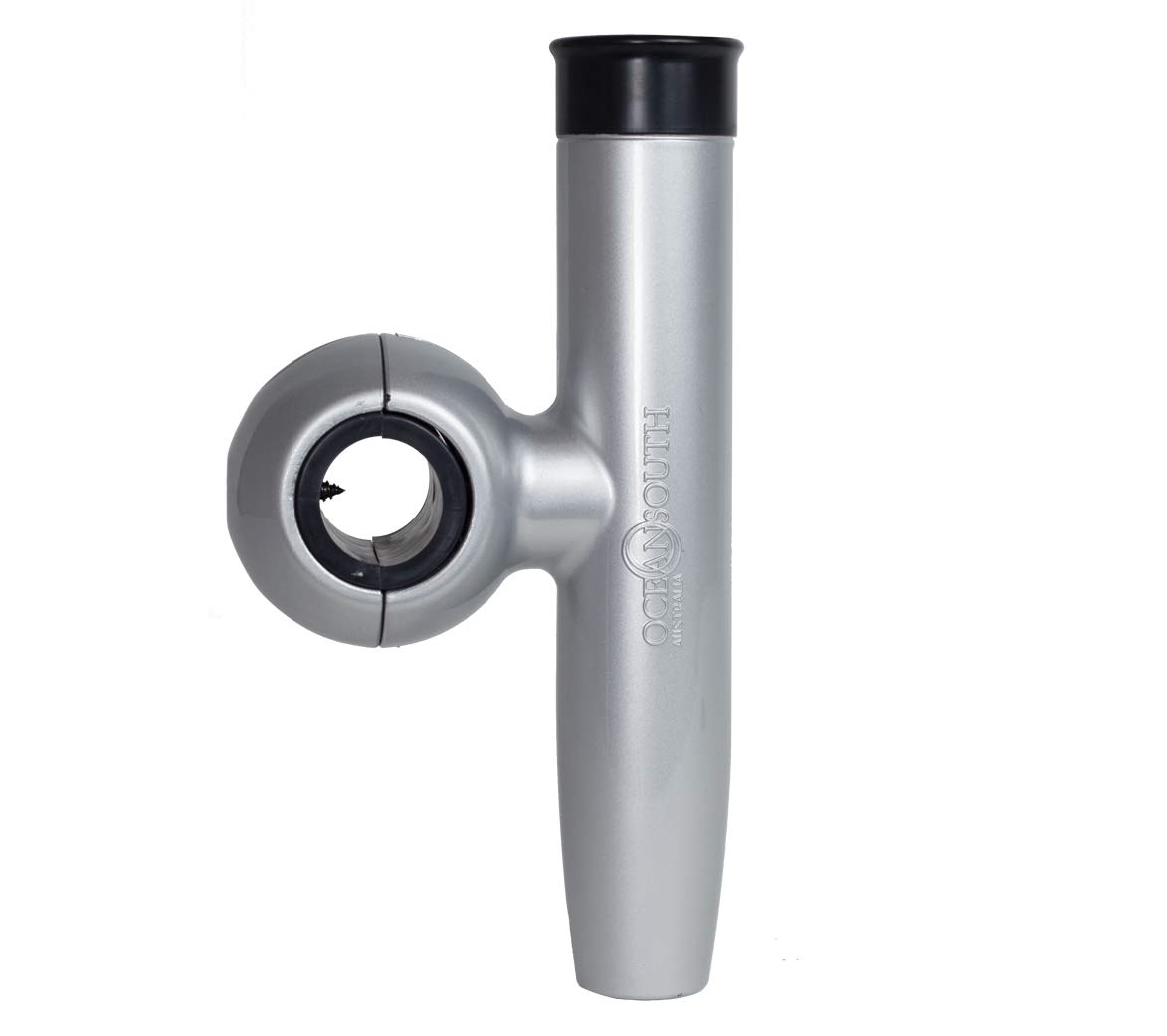 Portacanna Da Pesca In Acciaio Inox - Morsetto Regolabile Per Barche Con Inserti Gomma - Foto 2