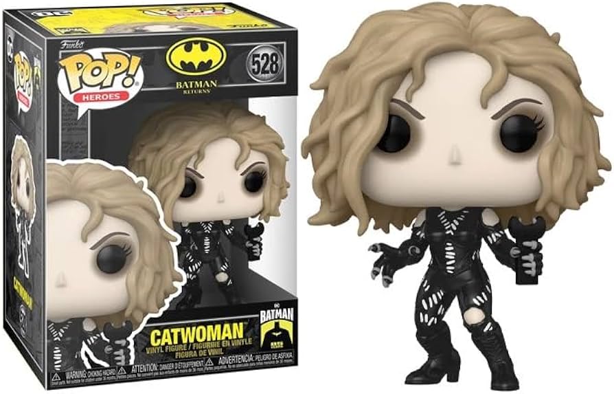 Amazon.com: POP DC Heroes: Batman Returns - Catwoman (Unmasked