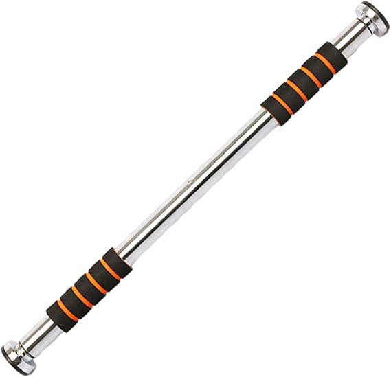 Door Pull Up Bar - Chin Up Doorway Exercise Stick - Ergonomic Grip, Screwless Installation, Strength Training, Powerlifting and Workouts by dikawe