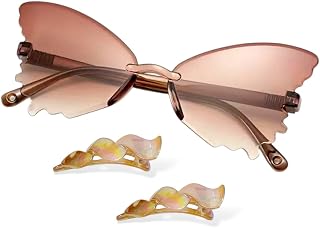 TERA 13 Sunglasses for Kids, Kids Sunglasses for Girls, Goggles for Boys, Colorful Cat Shape Goggles & Hair Clip for Girl... Price In India