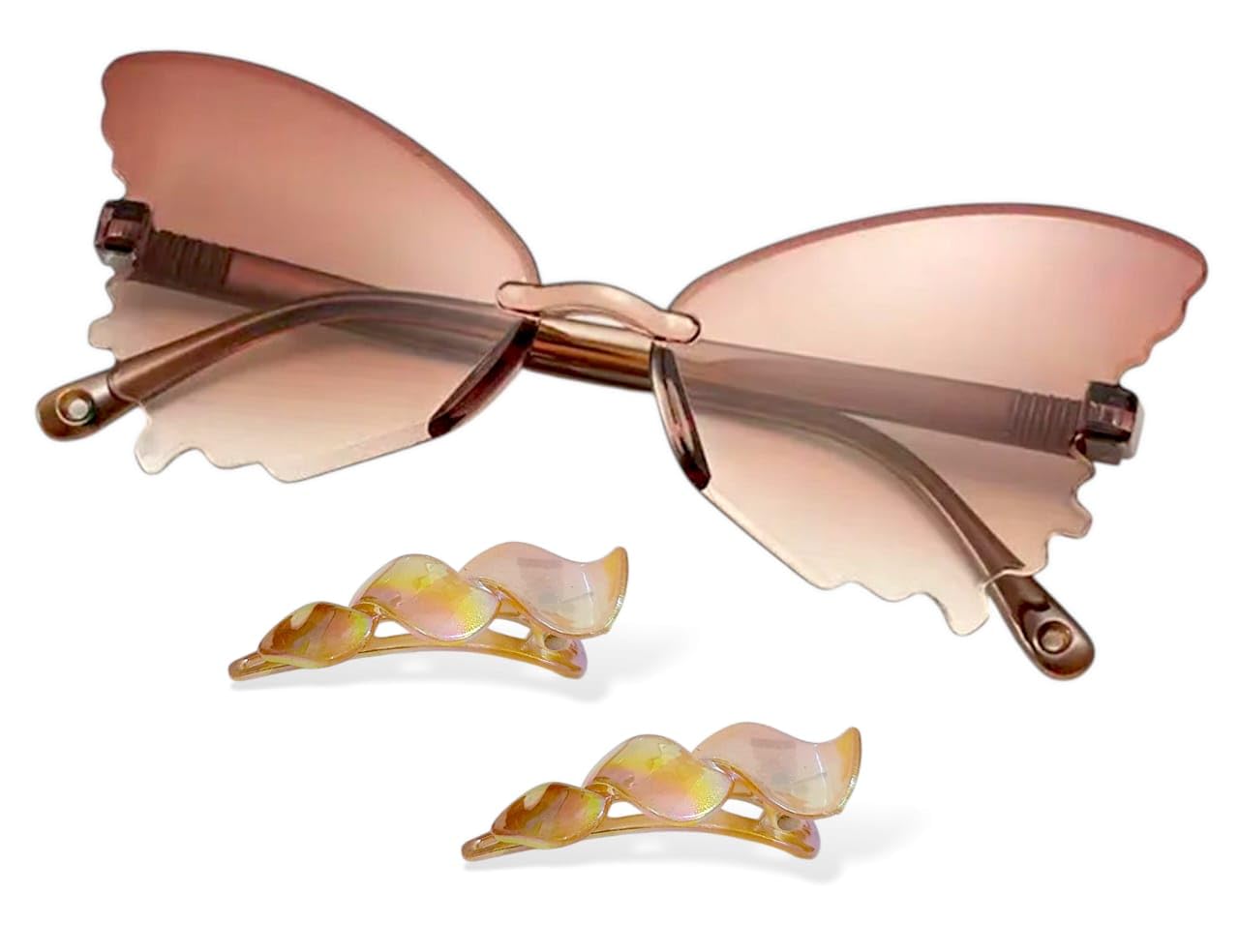 TERA 13 Sunglasses for Kids, Kids Sunglasses for Girls, Goggles for Boys, Colorful Cat Shape Goggles & Hair Clip for Girl... - Review, Price and Buying Guide