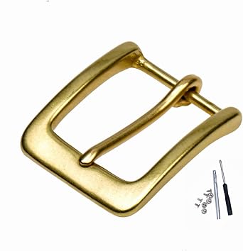 1.5"38mm-40mm Belt Buckle Brass Stainless Steel Heavy Duty