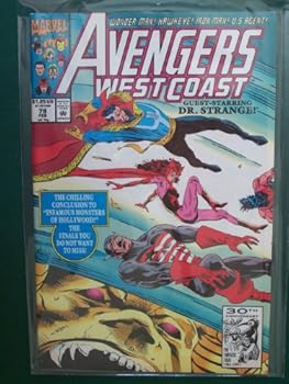 Comic Avengers West Coast 79 Book