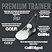 PuttOUT Premium Pressure Putt Trainer - Perfect Your Golf Putting (Stone)