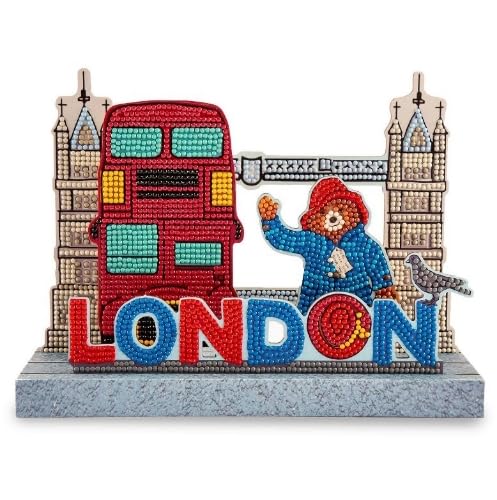 Craft Buddy London Tour with Paddington - Crystal Art 3D Scene