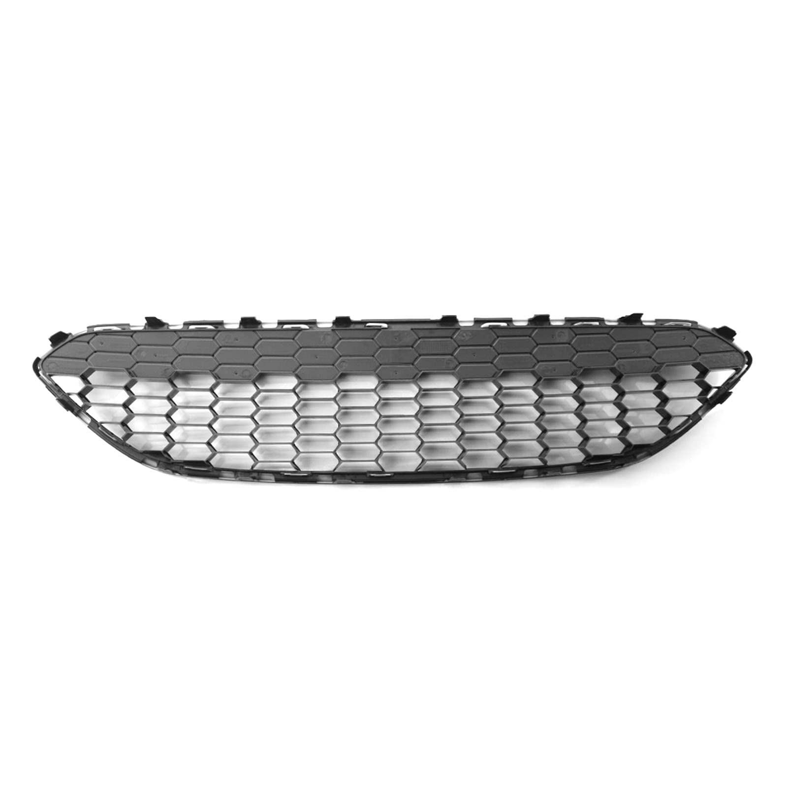 Rejilla Inferior De Parachoques Delantero Para Ford Fiesta Zetec-S 2013-2017 - Negro ABS, Fácil Instalación, Mejora Estética Y Flujo De Aire
