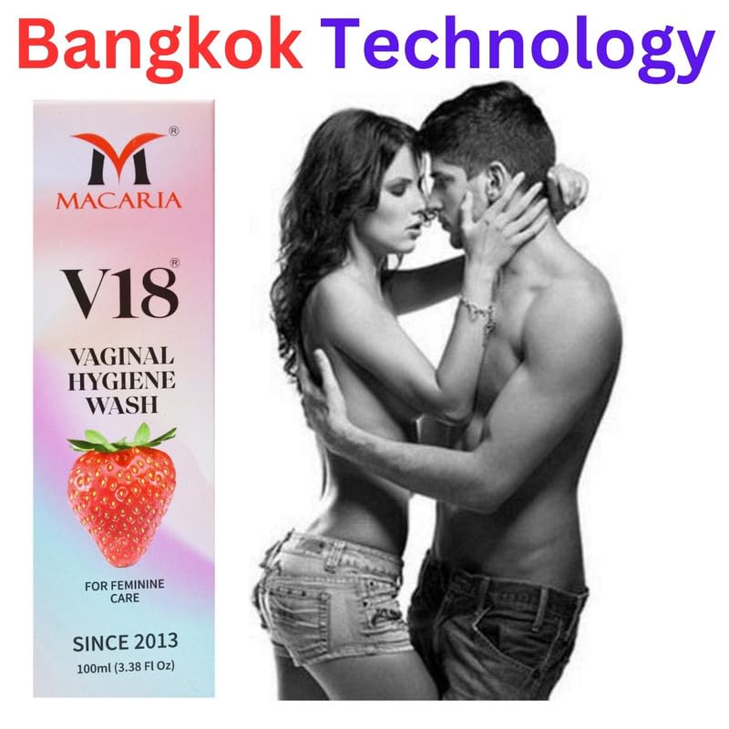 MACARIA V18 Vaginal Pussy Hygiene pH Balancing Wash for women smell and taste