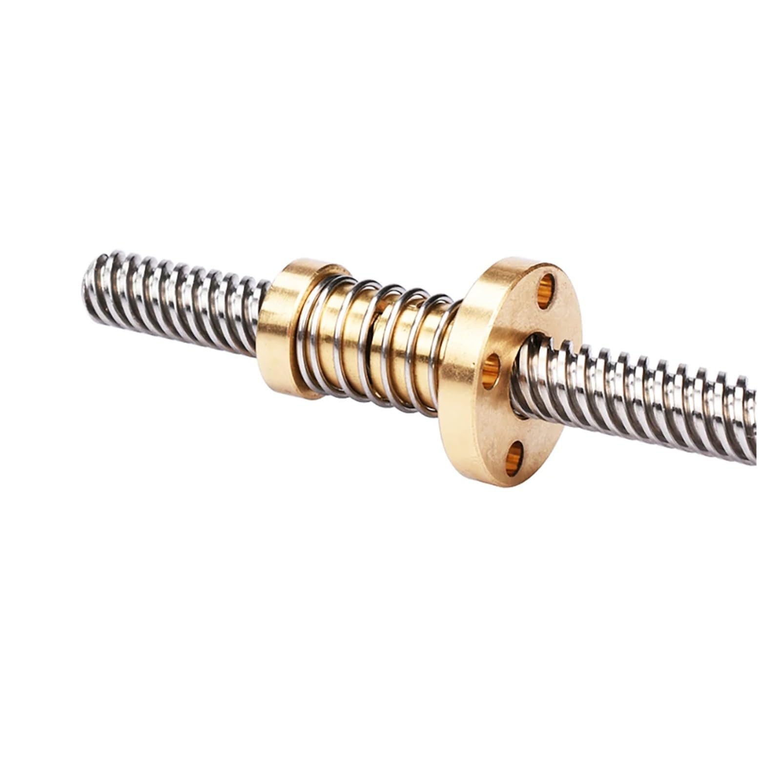 T8 Memimpin Sekrup Memimpin 4Mm Dengan luz nakrętki skoku 2Mm OD 8Mm 200Mm 1000 1200Mm T Tipe silnik krokowy trapez do drukarki 3D,Wkręty precyzyjne(1200mm)