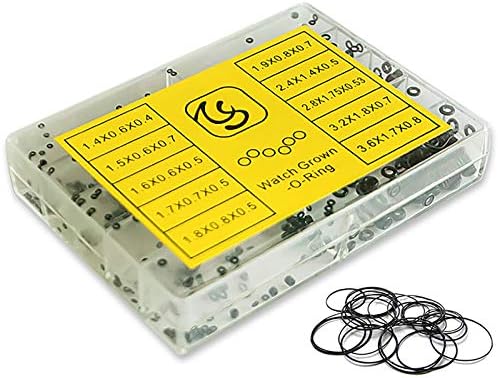 950-teiliges O-Ring Set - Gummi Dichtringe 12-30mm Für Uhren & Mehr