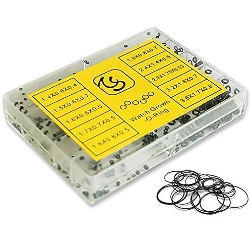 Mini joint torique en caoutchouc pour réparation de montres étanches