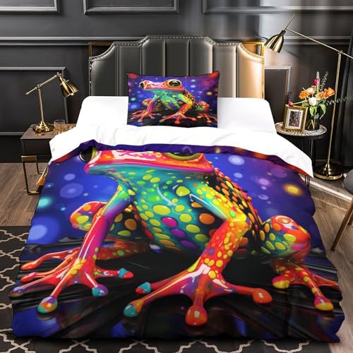 Parure de lit 3 pièces Rana Rugulosa housse couette zip