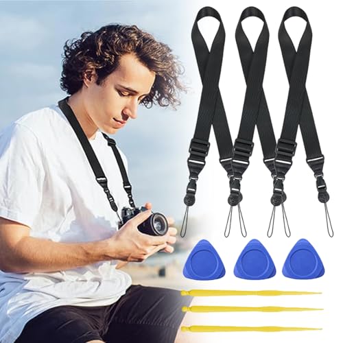 Correa para prismáticos, correa para el cuello de la cámara | Cómoda correa de bolsa antideslizante, multifuncional para cámara ergonómica, binoculares, accesorios de viaje para senderismo, compras - imagen 3