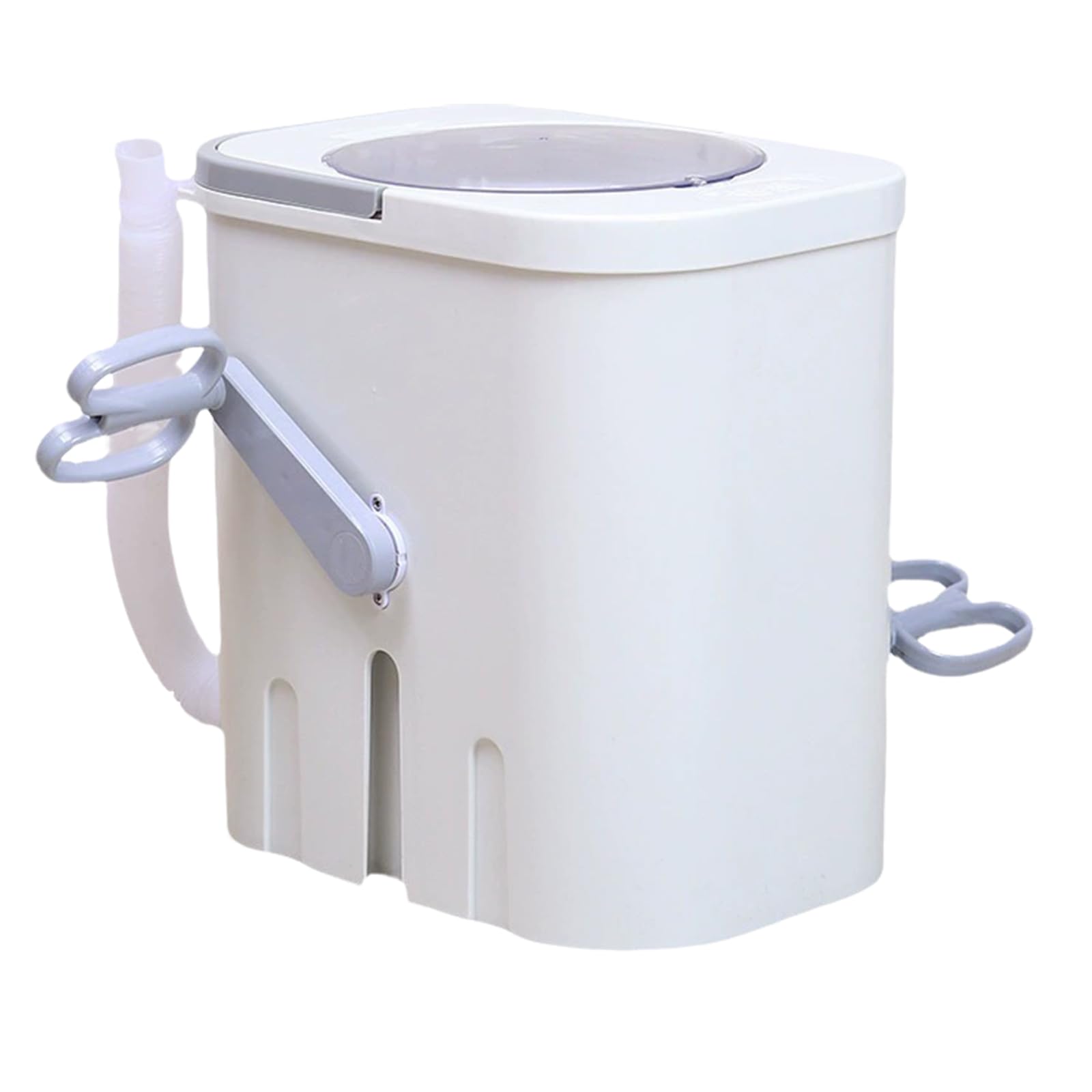 Lavatrice da campeggio da viaggio, senza elettricità | manovella, 4-6 vestiti primavera/estate o 1-2 vestiti autunno/inverno, per dormitori, appartamenti e camper