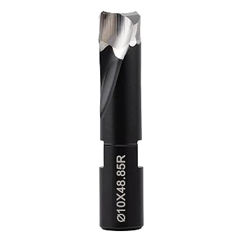 Solid Carbide Bit for DF500 Domino Jointing Machines Cutter 10mm Diameter Solid Carbide Bit, 1 Piece
