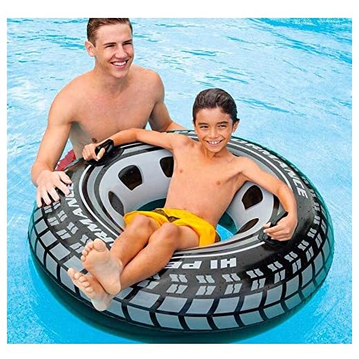 Gonfiabile A Forma Di Pneumatico Ciambella Ruota 114 Cm Per Mare Piscina