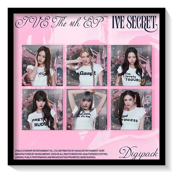 mzk様　IVE シリアル4枚 Amazon.co.jp: IVE (アイブ) - 4th EP [ IVE SECRET ] (Digipack
