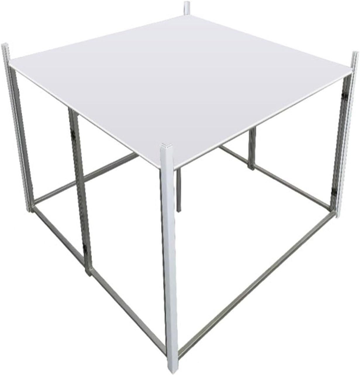 Portable Trade Show Promotion Counter Table with Advertising Display Banner Stand Multi purpose Event Booth Kiosk for Supermarket Tasting and Reception Event Desk Podium Table Flower Stand I