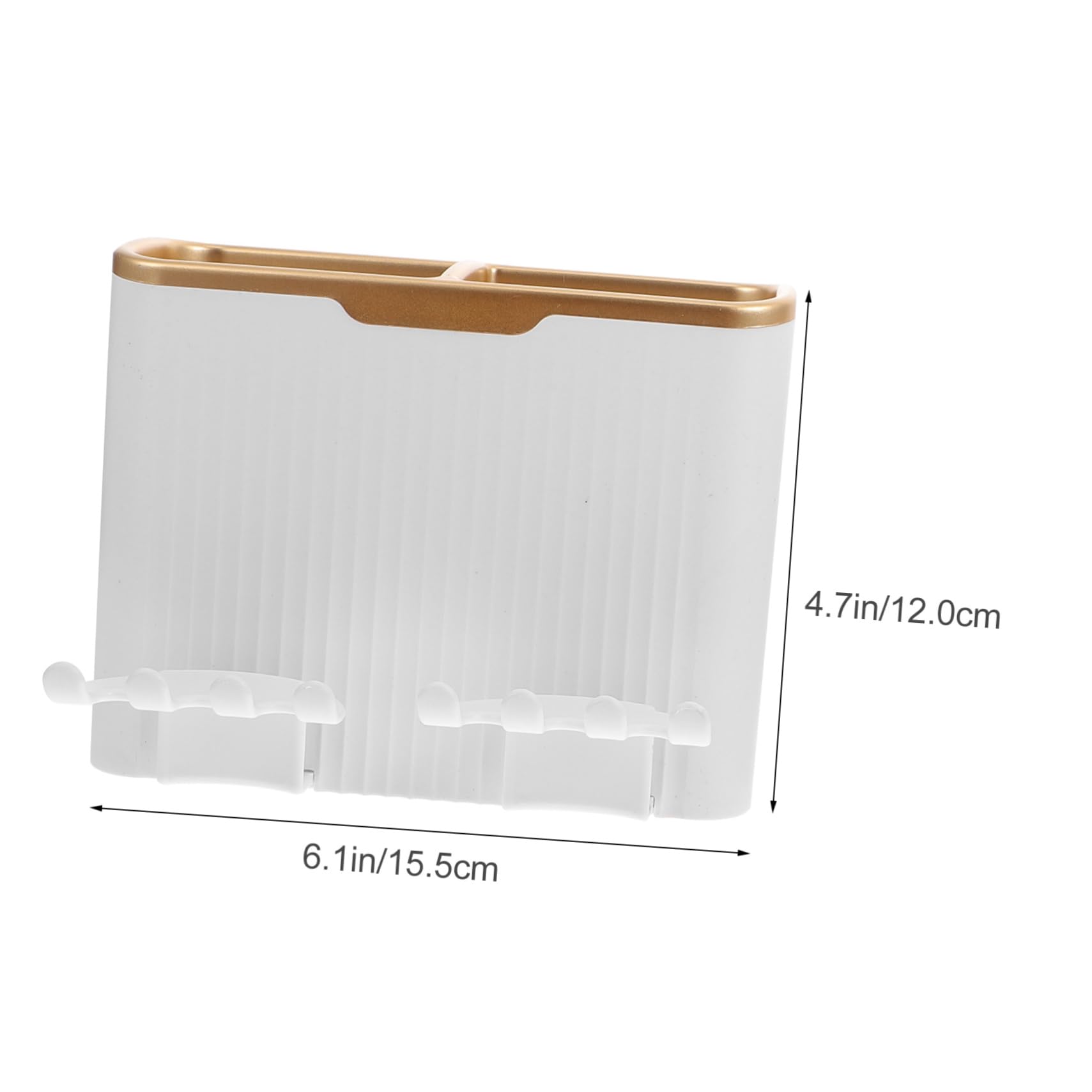 Set Porta Spazzolini Da Denti Per Bagno Installabile A Parete Dispenser Di Dentifricio Porta Bicchiere Oro Set Da 2 Pezzi Richiesto
