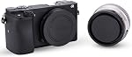 2-Pack E-Mount Body Cap & Rear Lens Cover Kit for Sony Cameras & Lenses | for Sony A6700 A6600 A6500 A6400 A6300 A6100 ZV-E10 II ZV-E1 A7 A7II A7III A7IV A7V A7R A7RII A7RIII A7RIV A7RV A7RVI & More