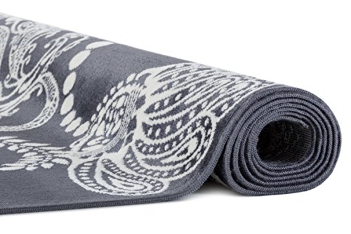 Vallila Syvameri Rug, Cotton Blend, Dark Grey, 160 x 230 cm