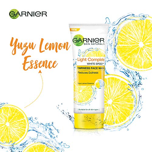 Garnier Skin Naturals Light Fairness Face Wash - Pure Lemon Essence - 50ml - Image 5