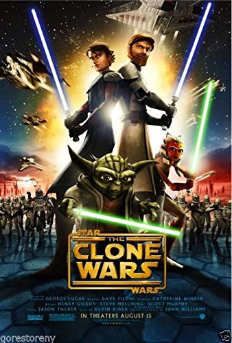 72506 Star Wars The Clone Wars Movie Return Jedi Vader Decor Wall 36x24 Poster Print