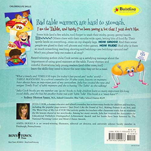 Table Talk: A Book about Table Manners (Building Relationships) - Thumbnail 3