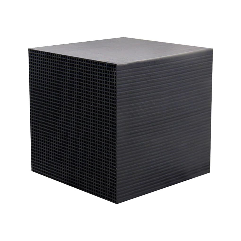 WOVEBIUS Aquarium Carbon Filter Cube Portable Activated Charcoal Deodorizing Block Odor Remover Impurities Adsorption Accessories 5x5x5cm