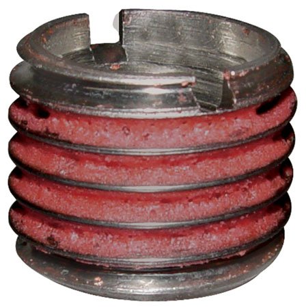 M6 x 1.0 Metric Int. THD, 3/8-16 Ext. THD.406 Lg, E-Z LOK Thread Inserts, Stainless Steel Passivated (1 Each)