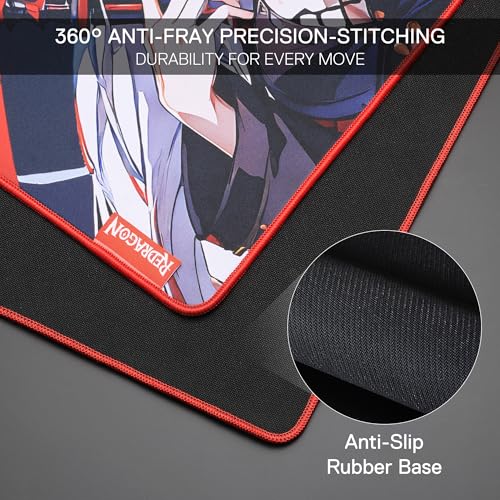 Redragon EISA P047S Anime Gaming Mouse Pad