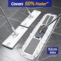 Masthome 36" Commercial Dust Mop with Aluminum Frame — image 2